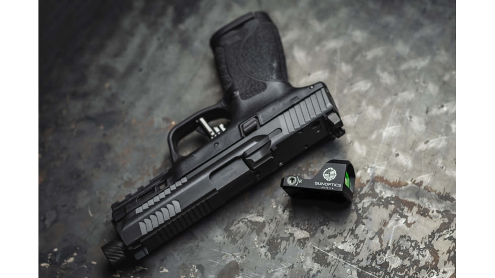 SOUSA OPTICS Raid Pistol Dot, 24mm, 3 MOA Dot, Black, Small, RPD