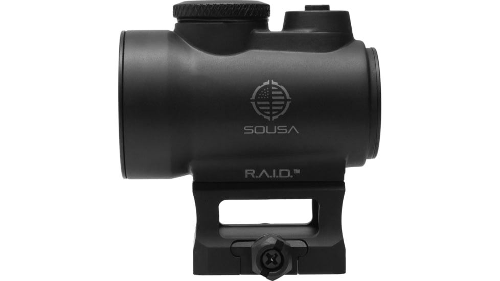 SOUSA OPTICS Raid Red Dot, 1x30mm, Red Dot Reticle, Black, Small, RRD
