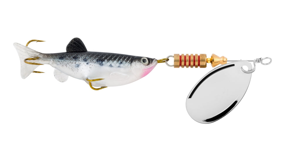 South Bend Mini Spin 1/4oz Silver Number 2, SB-MIN-14-S