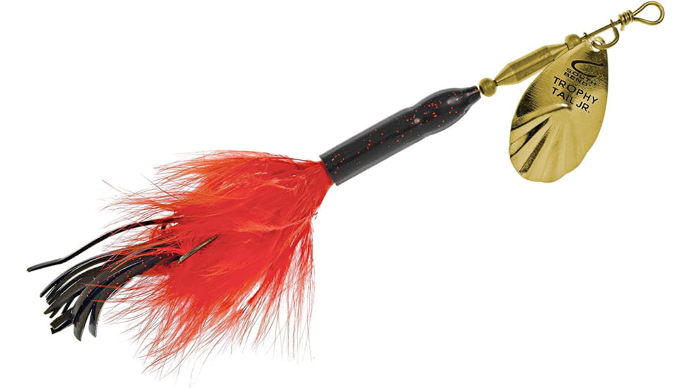 South Bend Small Muskie Tail, Orange/Black, SRT-ORB