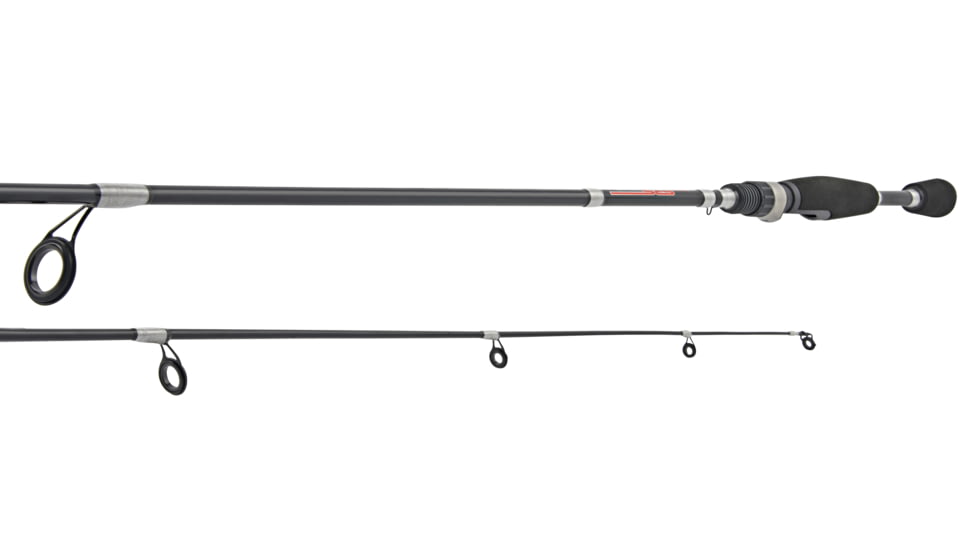 South Bend Srs Combo Rod 2 Piece, Medium Spinning Black, 60, SRS6000-BB