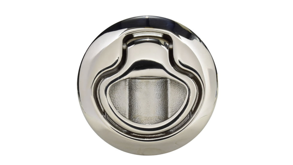 Southco Flush Pull Latch - Pull To Open - Non-Locking Polished Stainless Steel 69308