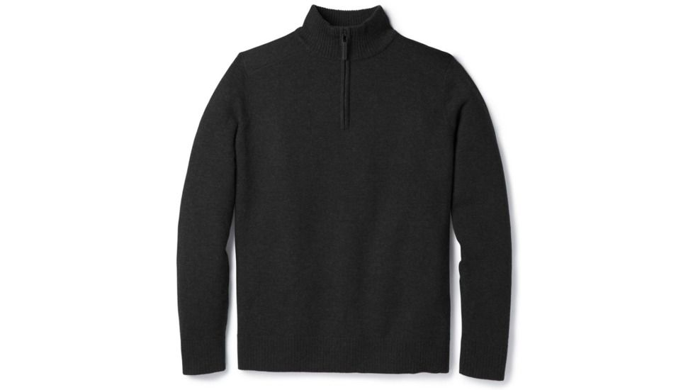 Smartwool Sparod Half Zip Sweater-Men's, Charcoal Heather, Extra Large, SW000299010-XL