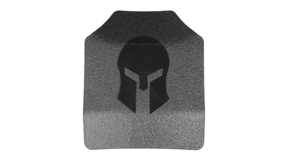 Spartan Armor Systems AR500 Omega Steel Core Body Armor Shooters Cut Set Of Two, Atc, Full Coat, Black, 11x14 SAS-AR5001114-ATC-FC