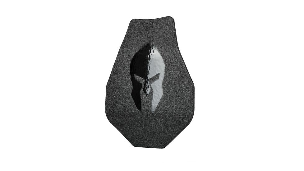 Spartan Armor Systems AR550 Swimmers Cut Body Armor, Black, 11x14, Set of Two, SAS-AR5501114-SW-FC-ATC, SAS-AR5501114-SW-FC-ATC