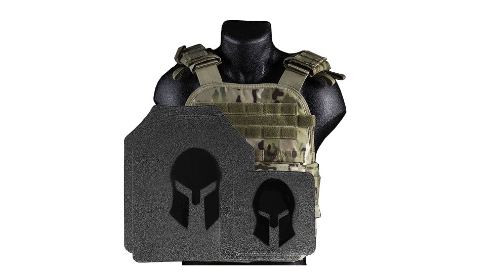 Spartan Armor Systems Armor/condor Mopc Plate Carrier And AR550 Level III+ Body Armor Platform Single Curve, Base Coat, Multi-Cam, Medium-2XL SAS-PKG550-MOPC-MC-KIT