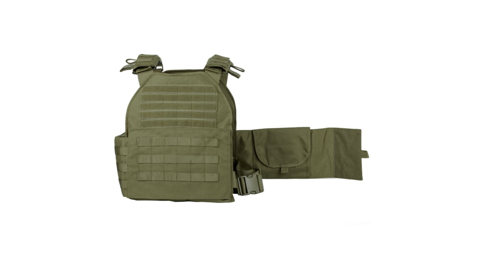 Spartan Armor Systems Legion XL And Omega AR500 Body Armor Package, 2XL/4XL, Spartan Green, Adjustable, SA-AR500PKG-LEGION-XL-SG-SP
