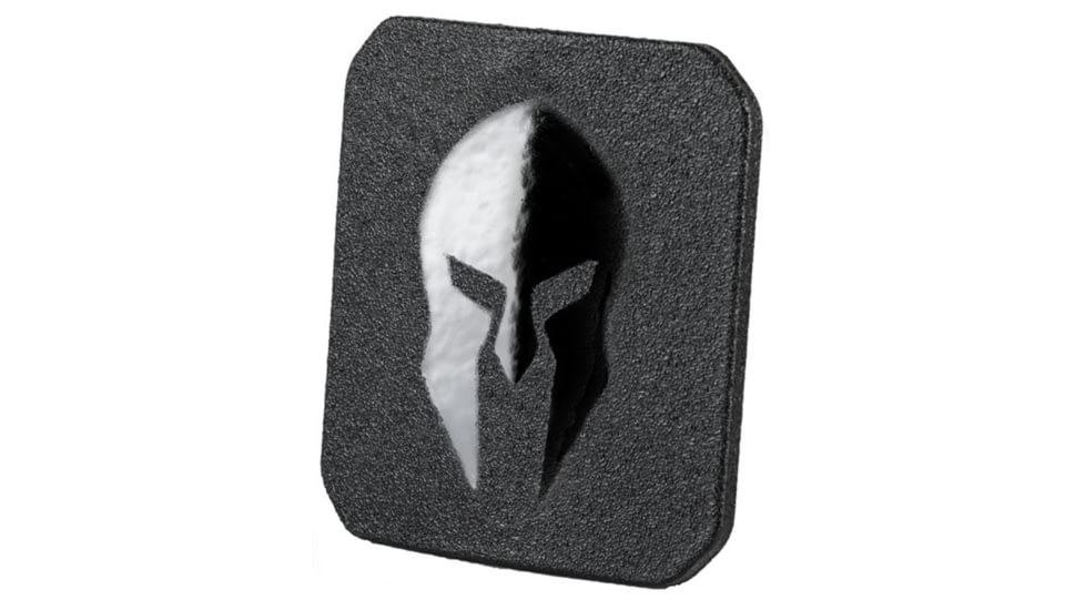 Spartan Armor Systems Level III+ AR550 Body Armor Side Plates, Full Coat, Black, 6x6, SA-550-6X6-SIDE-PLATE-FC