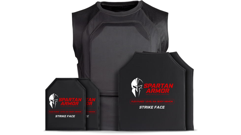 Spartan Armor Systems Flex Fused Core Level IIIA Duty 1000 Denier Executive Protection Package