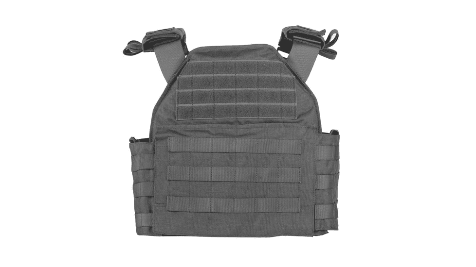 Spartan Armor Systems Sentinel Plate Carrier, Small/Extra Large, Black, Adjustable, SAS-STNL-BK