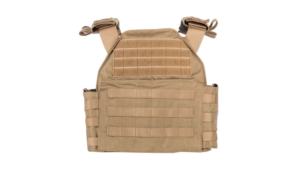 Spartan Armor Systems Sentinel Plate Carrier, Small/Extra Large, Coyote Brown, Adjustable, SAS-STNL-CB