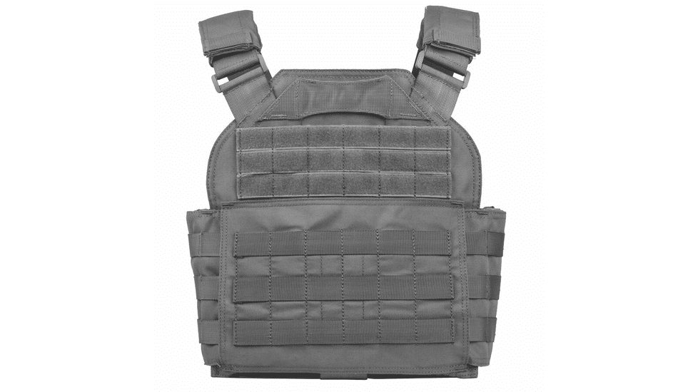 Spartan Armor Systems Shooters Cut And Omega AR500 Body Armor Package, Small/Extra Large, Black, Adjustable, SA-AR500PKG-SHPC-BK-SP