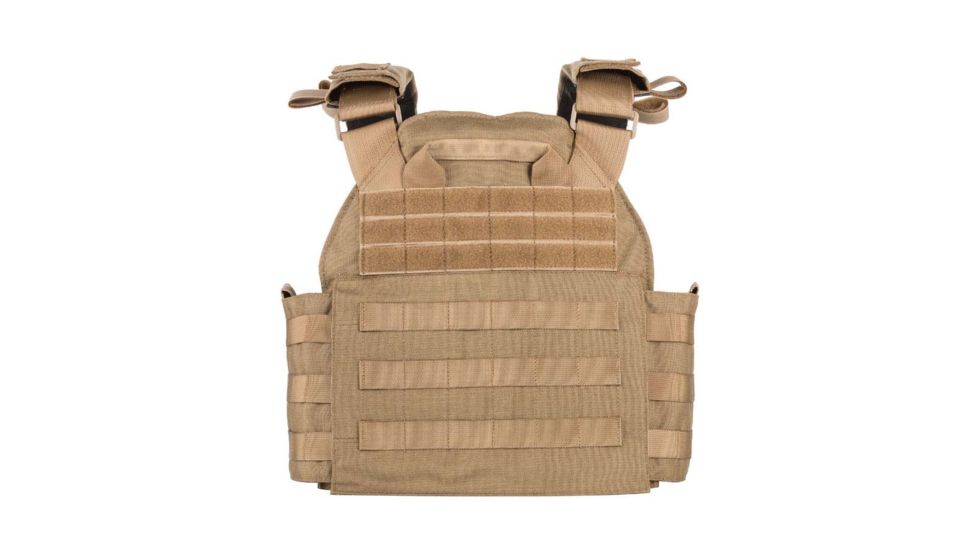 Spartan Armor Systems Spartan Armor/Sentinel Plate Carrier and AR550 Level III+ Body Armor Package, Coyote Brown, Adjustable, SAS-PKG550-STNL-CB-KIT, SAS-PKG550-STNL-CB-KIT