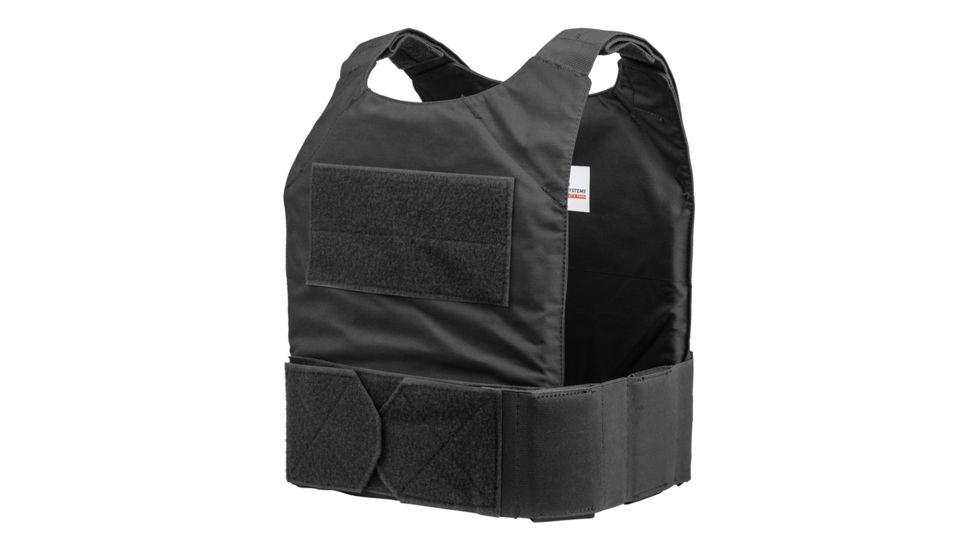 Spartan Armor Systems Spartan DL Plate Carrier, Black, 11.4x12.5, SAS-CPC-BK, SAS-CPC-BK