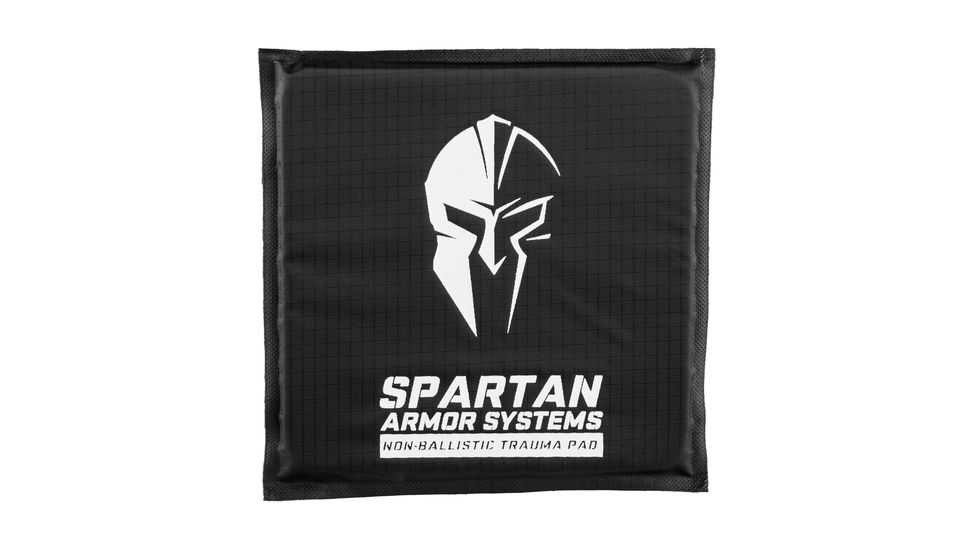 Spartan Armor Systems Trauma Pad Set Of Two, Black, 6x6 SAS-TP66