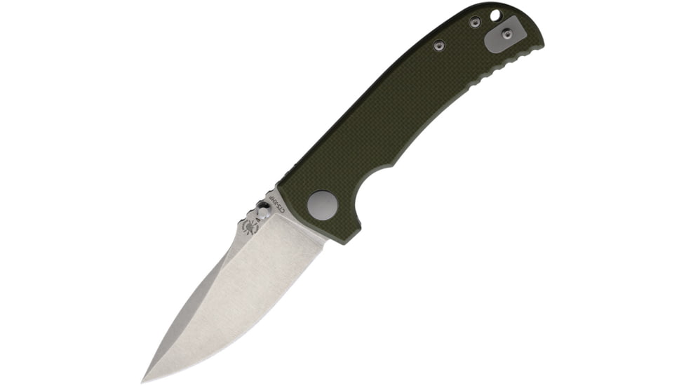 Spartan Blades Astor Linerlock Folding Knife, Green textured G10 handle, SFBL8GR