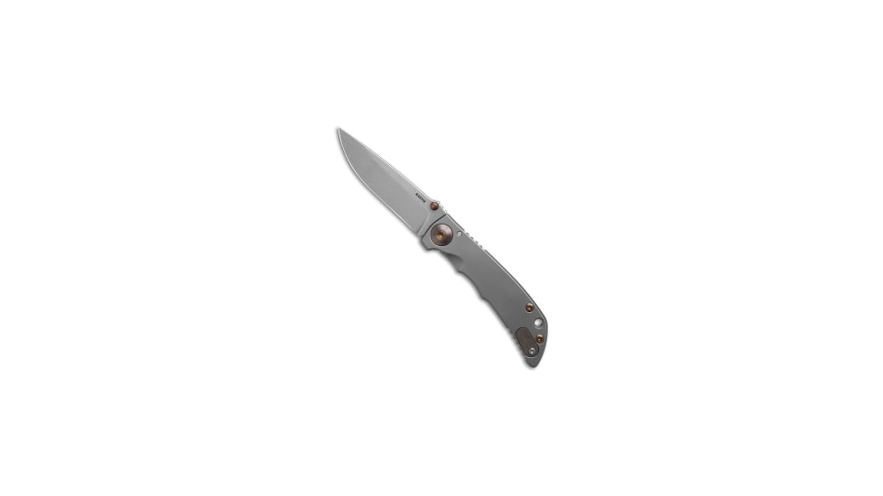 Spartan Blades Spartan Blades Harsey SHF Frame Lock Knife Ti/Bronze Hardware 3.25" SW, Bronze/Gray, CPM S45VN, adult, BHQ-216916