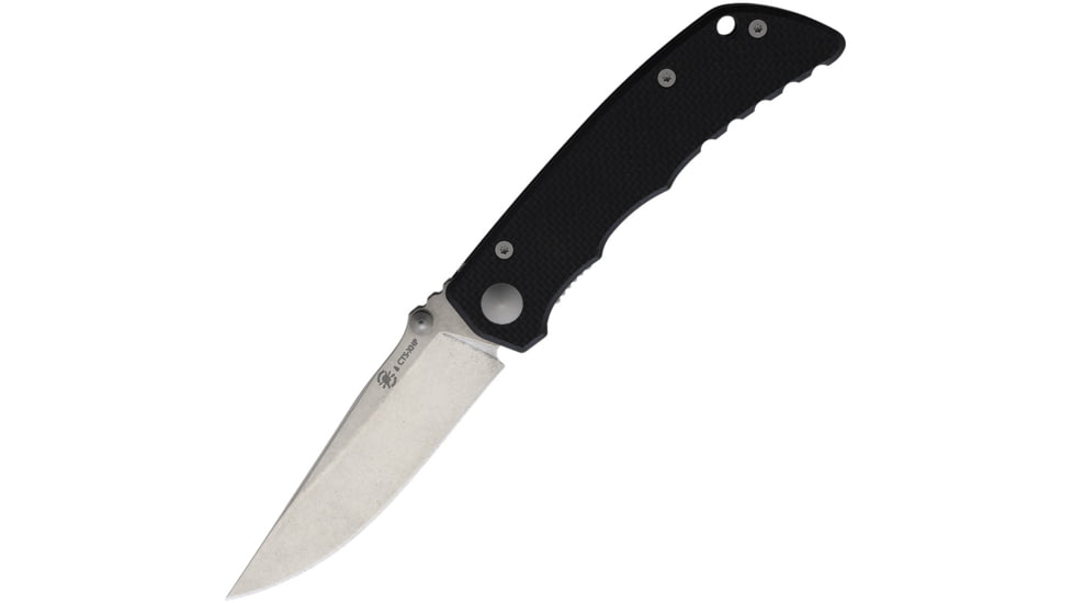 Spartan Blades Talos Linerlock Folding Knife, Black textured G10 handle, SFBL7BK