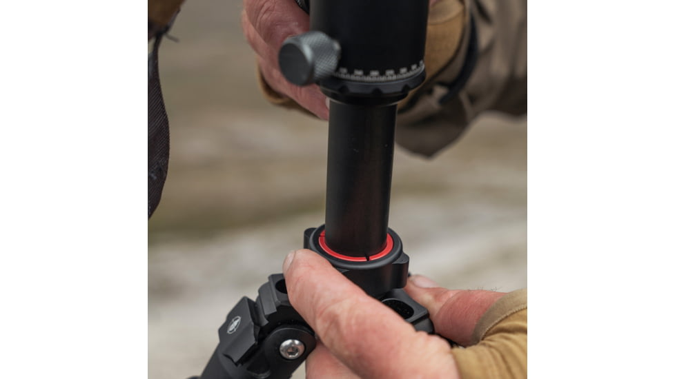 Spartan Precision Equipment Ascent Tripod w/Davros Pro Head, Gen 2, Mountain, SP03-022-R