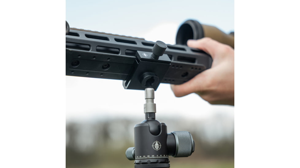 Spartan Precision Equipment Classic Arca Adapter, Black, SP02-025-R