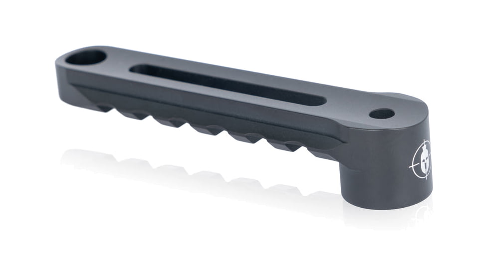 Spartan Precision Equipment Classic Rifle Adapter &amp; Picatinny Rail, Black, SP02-022-R