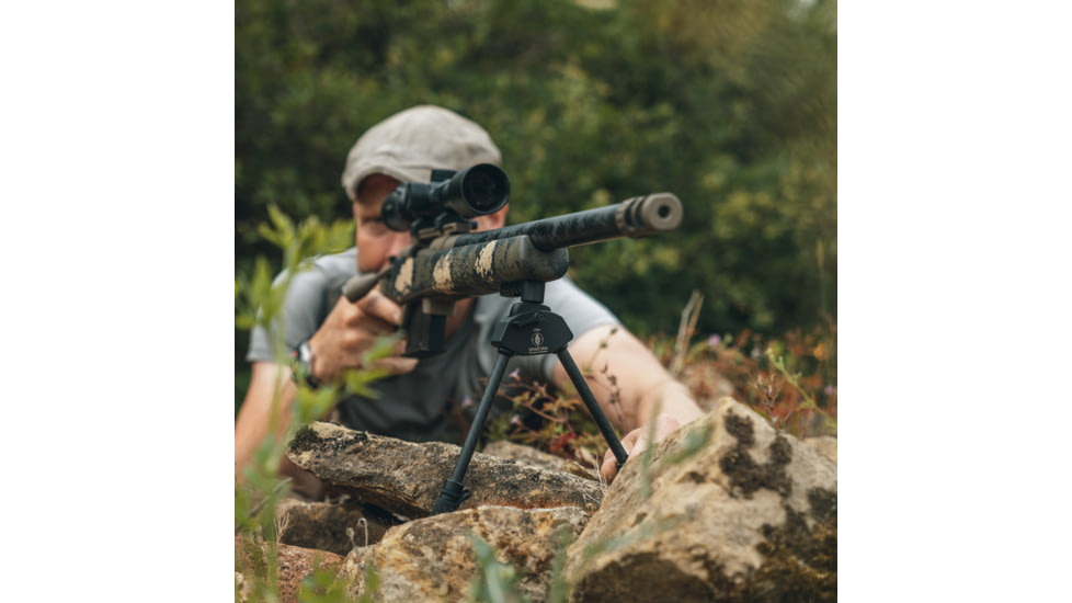 Spartan Precision Equipment Classic Rifle Adapter &amp; Picatinny Rail, Black, SP02-022-R