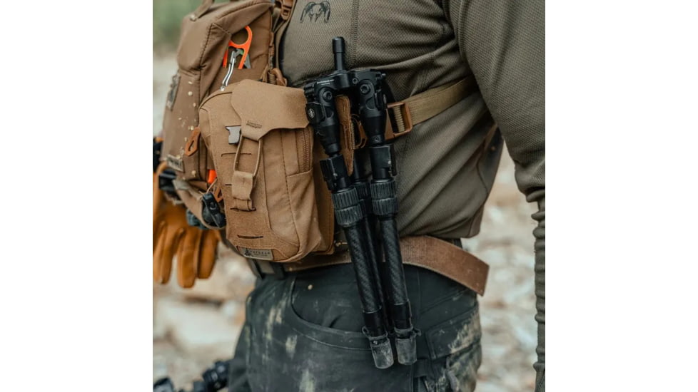 Spartan Precision Equipment Disc-Lok Spigot Hoplite Tripod, Black, SP03-039-R