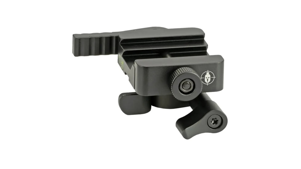 Spartan Precision Equipment HD Disc-Lok Picatinny &amp; Arca Adapter, Black, SP02-043-R