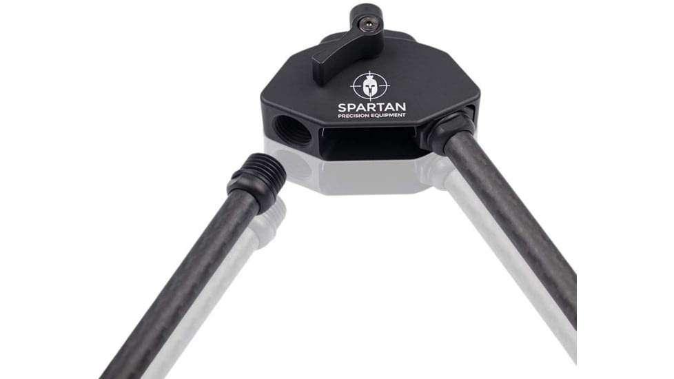 Spartan Precision Equipment Javelin Lite Long Bipod w/o Adapter, Black, SP01-053-R-BLK