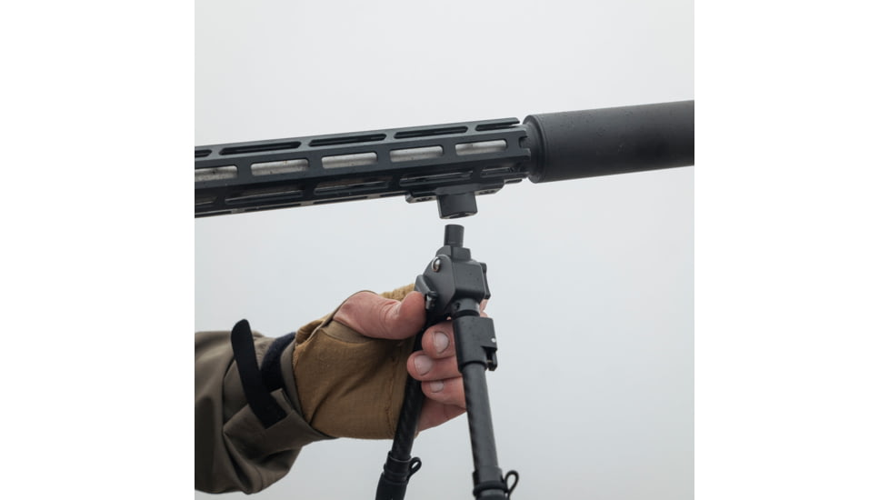 Spartan Precision Equipment ProHunt TAC Bipod, Standard Length, Black, SP01-06-R-BLK