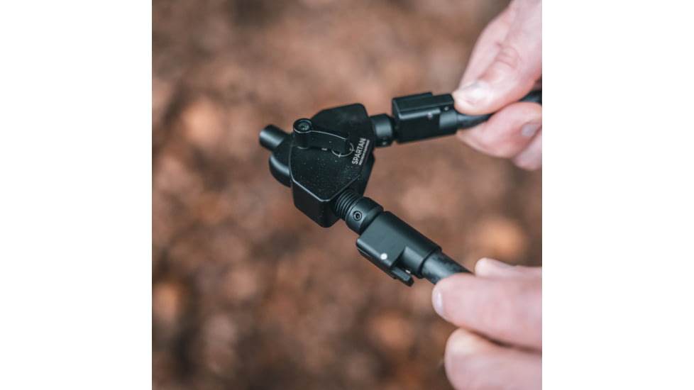 Spartan Precision Equipment Tac Leg, Long, Black, SP05-010-R-BLK