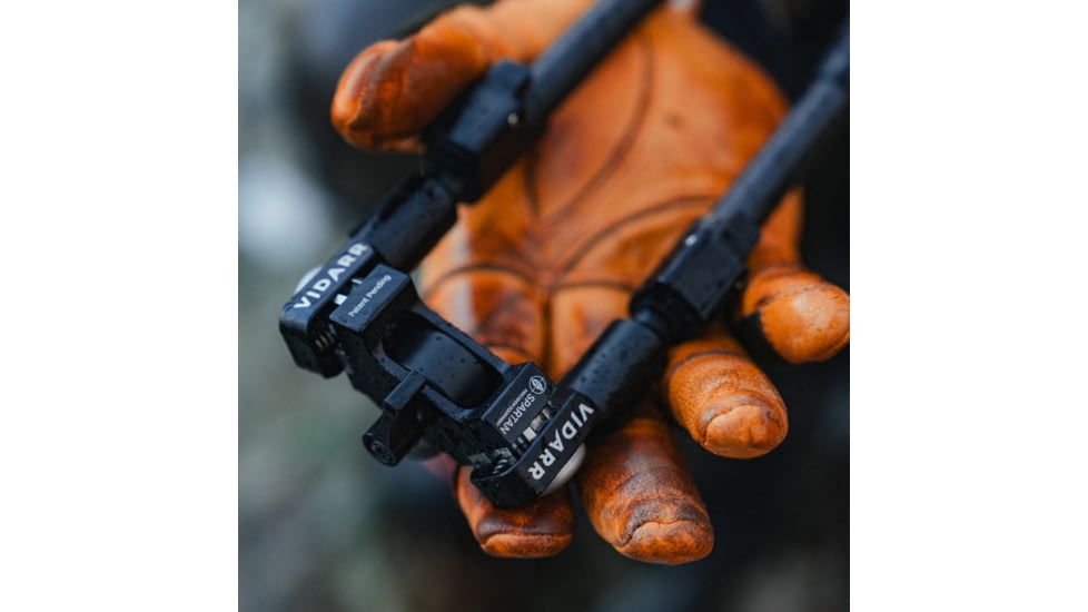 Spartan Precision Equipment Vidarr Bipod, DiscLok M-Lok Adapter, Black, SP01-046-R-BLK