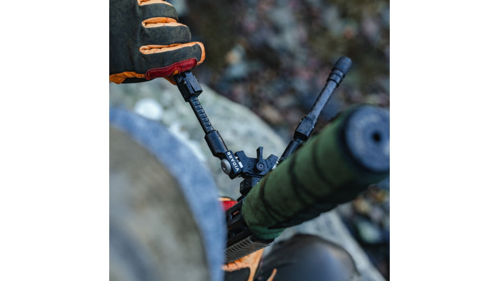 Spartan Precision Equipment Vidarr Bipod, DiscLok M-Lok Adapter, Black, SP01-046-R-BLK