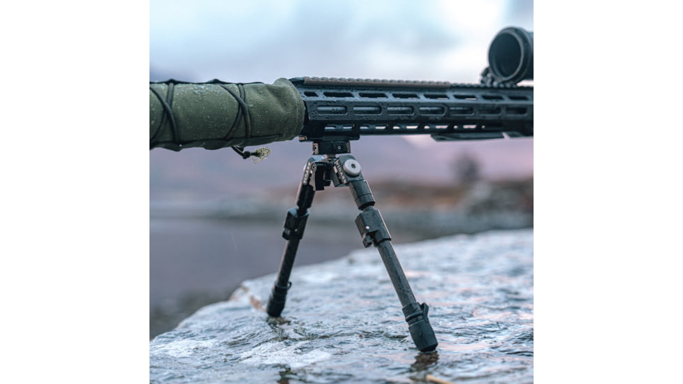 Spartan Precision Equipment Vidarr Bipod, DiscLok M-Lok Adapter, Black, SP01-046-R-BLK