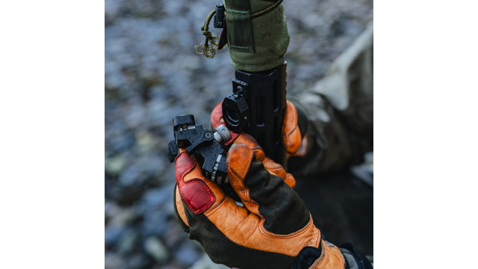 Spartan Precision Equipment Vidarr Bipod, DiscLok M-Lok Adapter, Black, SP01-046-R-BLK