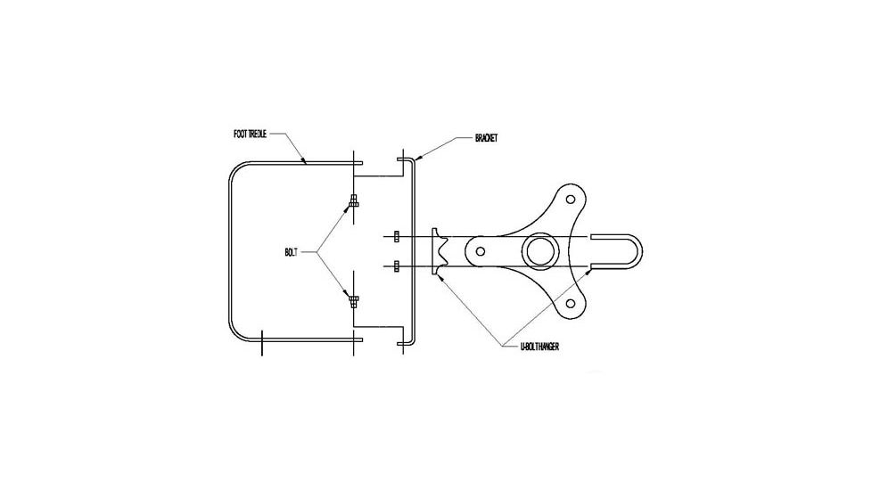 Speakman Hand- And Foot-Operated Option for Safety Shower and Eye/Face Washes