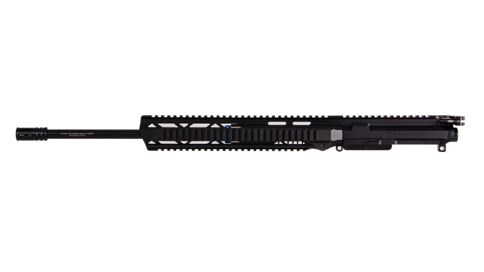 OpticsPlanet Exclusive Spearhead Complete Upper Receiver, Model S, .410 Bore, AR-15, 19 inch Barrel, Quad Rail Handguard, Anodized Finish, Black, 1001