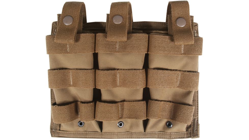 Spec Ops CQB Six Magazine Pouch w/Open-Ended Design, Coyote Brown 100890111