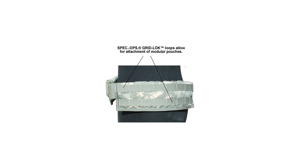 Spec Ops Padded Modular Utility Belt