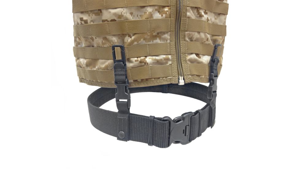 Spec Ops Tactical Vest Duty Belt Hangers, BK, 100950201