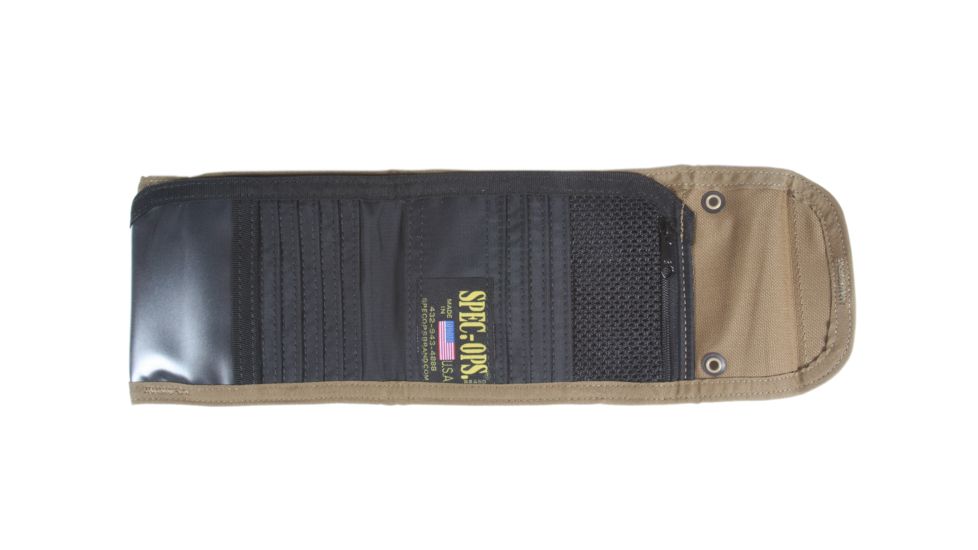Spec-Ops T.H.E. Wallet, CYB - Coyote Brown w/ 'Shark-Bite' Closure