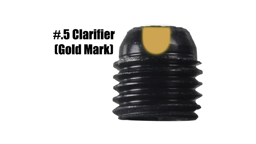 Specialty Archery Clarifier 1/16 in No. 0.5, Gold, 762