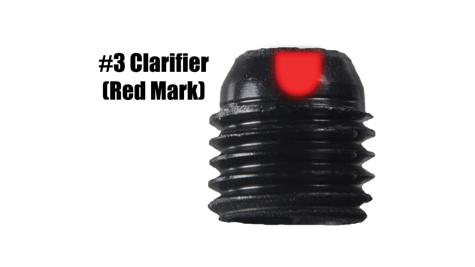 Specialty Archery Clarifier, 1/8 in. No. 3, Red, 742