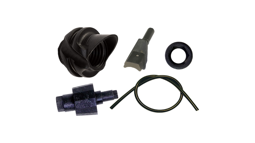 Specialty Archery Hooded Peep w/ Aligner Tube, Black, 753LH