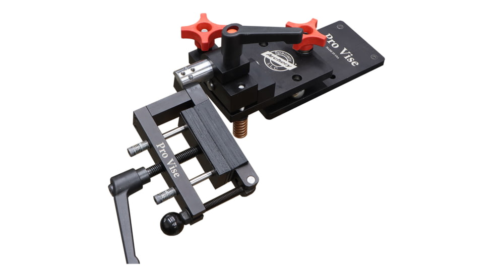 Specialty Archery Pro Vise Micro Adjust Bow Vise, Black/Red, PRP-PV