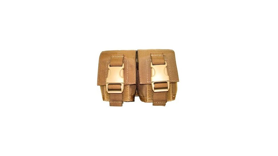 Specter Gear Modular Double Fragmentation Grenade Pouch, MOLLE Compatible 