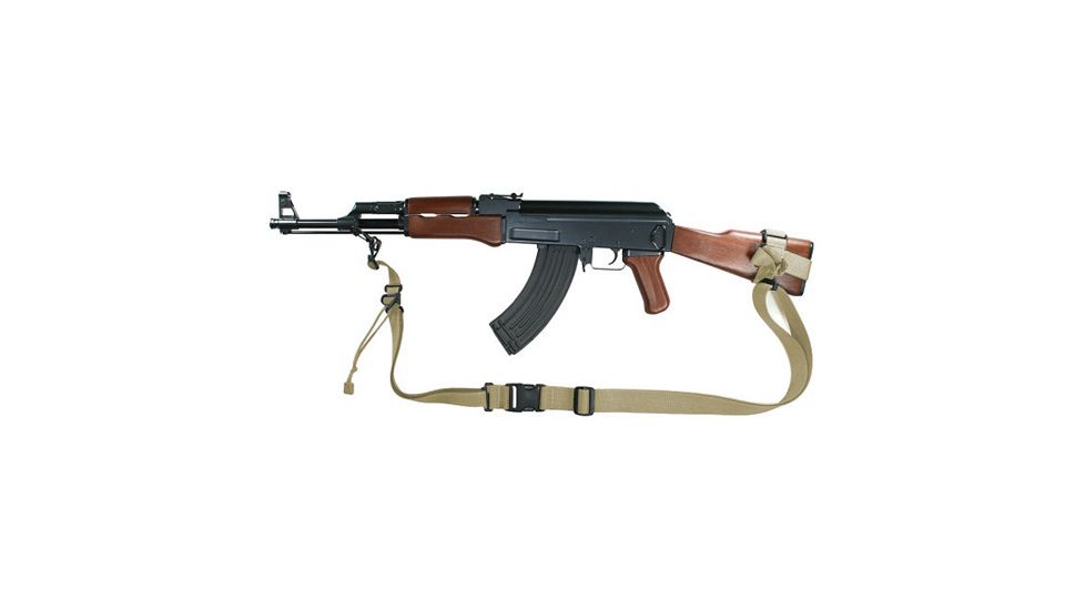 Specter Gear 2 Point Tactical Sling, AK-47 Full Stock, w/ ERB - Coyote