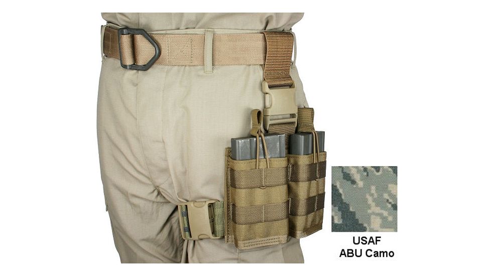 Specter Gear 20 rd. 7.62 x 51mm NATO 2 Magazine Rapid Reload Tactical Thigh Rig,USAF ABU Camo 741 ABU