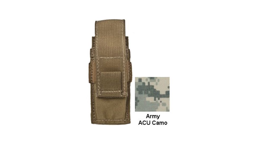 Specter Gear 277 Single Universal Pistol Mag Pouch for 2/2.25in Belts - ACU Camo