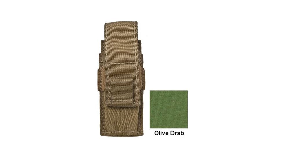 Specter Gear 277 Single Universal Pistol Mag Pouch for 2/2.25in Belts - OD Green
